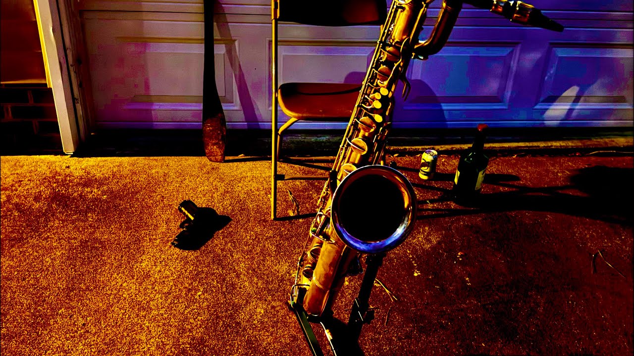 First Third of Lester Young’s “I Cover the Waterfront.” On Bari Sax. At 33°F.