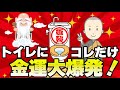 【重要】トイレでコレをするだけで金運爆上がりする方法！