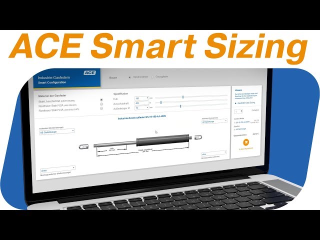 ACETips  Welche Daten sind zum Auslegen einer Gasfeder nötig