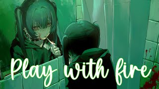 Nightcore - Play With Fire - (Sam Tinnesz, Yacht Money) (Lyrics) Resimi