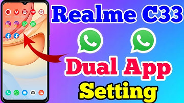 Realme C33 App Clone & Dual App Setting Kaise On Kare // How To Dual App Setting On Realme C33