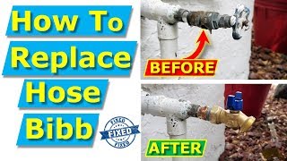 How to Replace a Hose Bibb/Spigot - Soldering Hose Bib