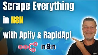 Scrape Everything Online with N8N (Apify or RapidApi - No Code)