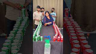 Best cold drink ball rolling challenge #games #shorts