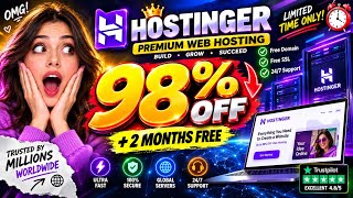 Hostinger Coupon Code 2026 ✅Real & Genuine Savings | Hostinger Discount Code | Hostinger Promo Code🔥