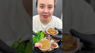 Mời mọi người Mukbang Sò Dương Nướng Mỡ Hành, Ngêu Nướng Mỡ Hành, Sò Huyết Sốt Thái với em nghen