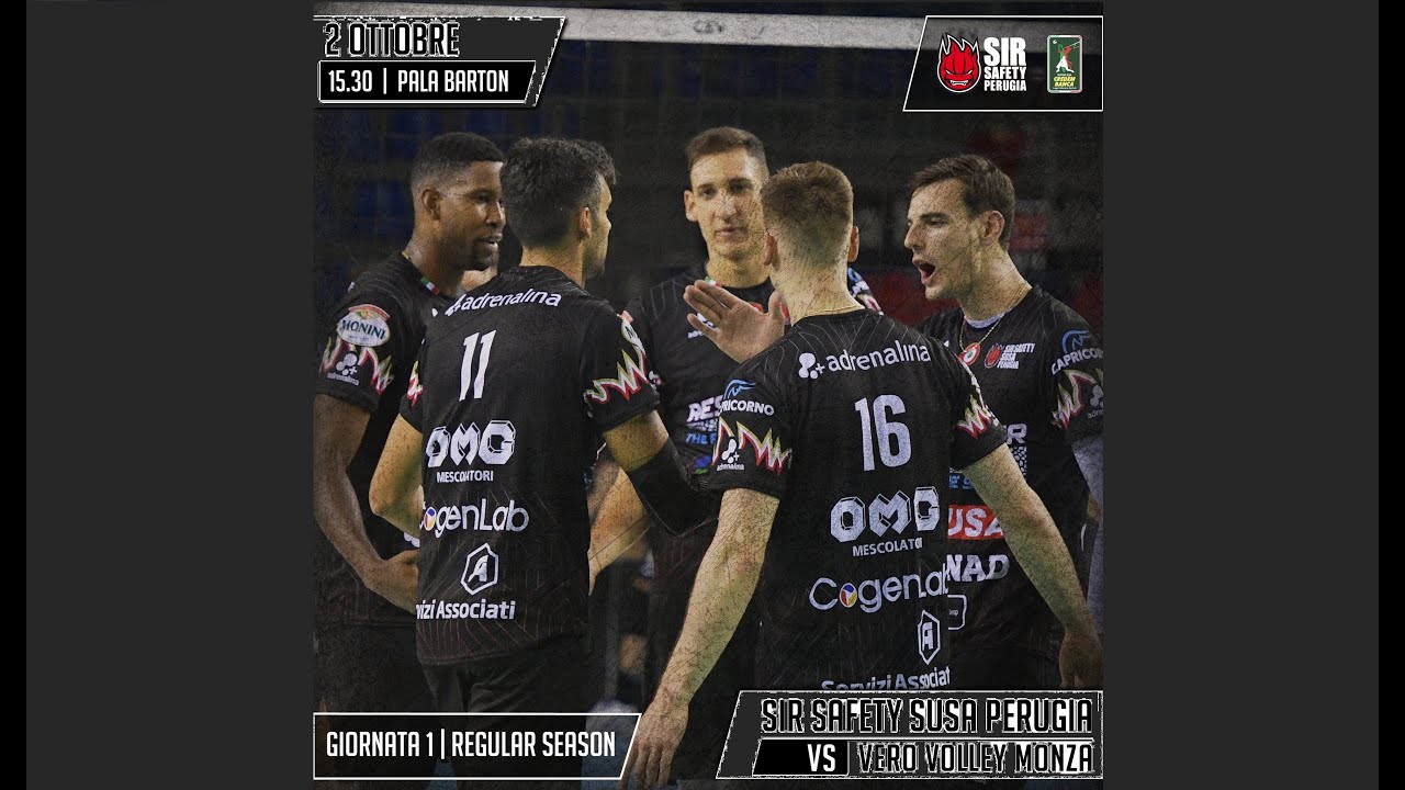Volleyball, Italy, Seria A, 1 tour, Перуджа - Монца, Perugia - Monza, 02.10.2022