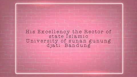 Contoh MC bahasa Inggris