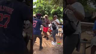 As part of our Accra city tour package we got drumming and dancing lesson #tourghana #ogt
