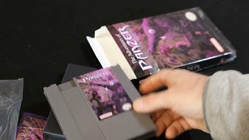 PANZER NES Homebrew Unboxing and playthrough. PANZER box opening and some gameplay.. Tape Fiend