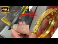 How do they diamond cut on pure gold bracelet ?