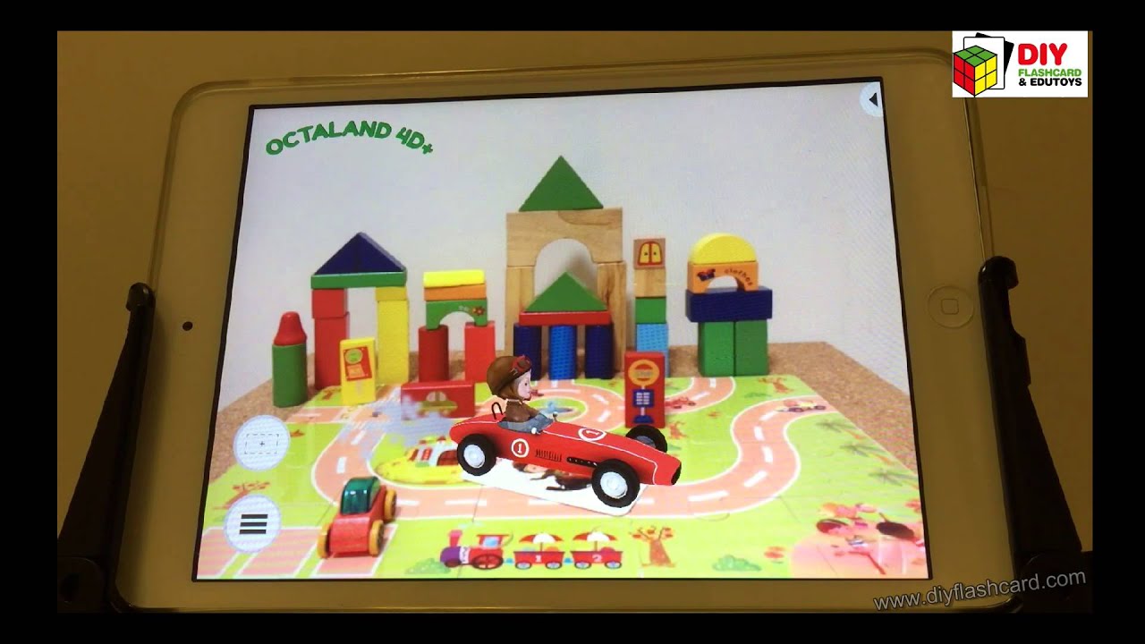 Octaland 4D+ cards - YouTube