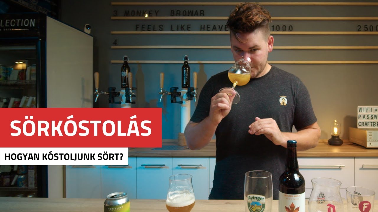 Hogyan kóstoljunk sört? - Ízek, hőmérséklet, poharak 💪 | BEERSELECTION.HU 🍻
