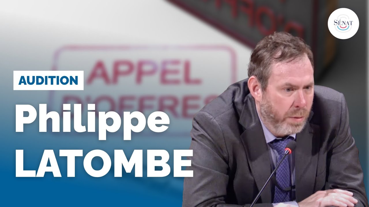 Commande publique : audition du Député Philippe Latombe