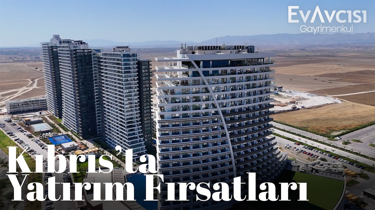 Kıbrıs'ta 1+1, 2+1 ve 3+1 ve Stüdyo Daireler ile Yatırım Fırsatları