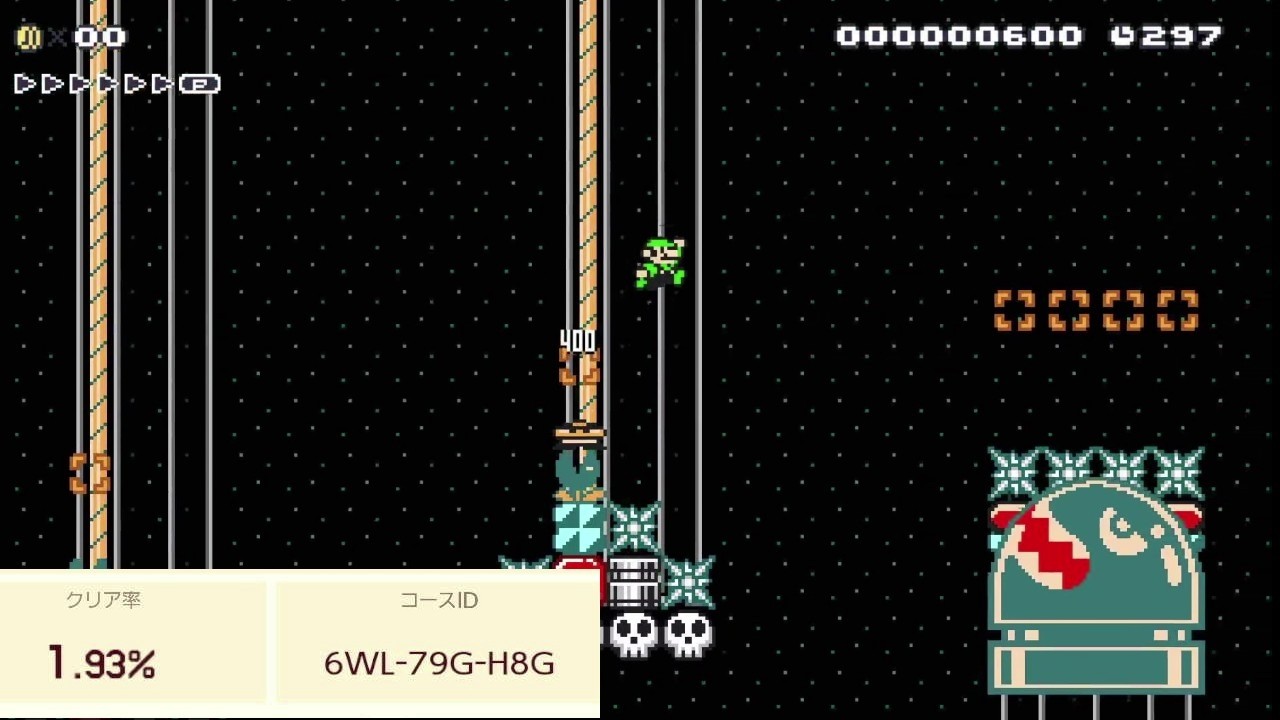 The fine-tuned jumps are so hard! #SuperMarioMaker2 #MarioMaker2