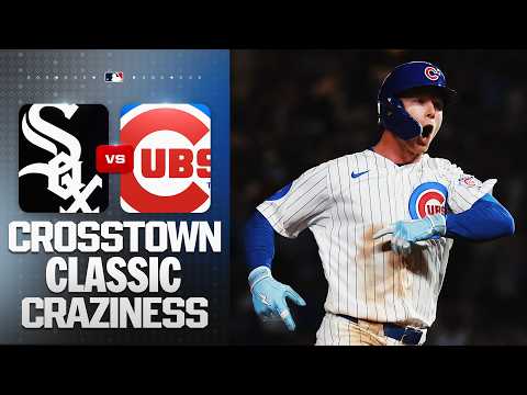 FULL UNCUT FINISH: The Chicago White Sox and Chicago Cubs play a THRILLING game at Wrigley Field! 👀
