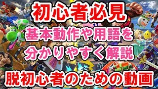 【初心者必見】スマブラSPの基本動作や用語をわかりやすく解説！中級者への第一歩！　大乱闘スマッシュブラザーズ SPECIAL