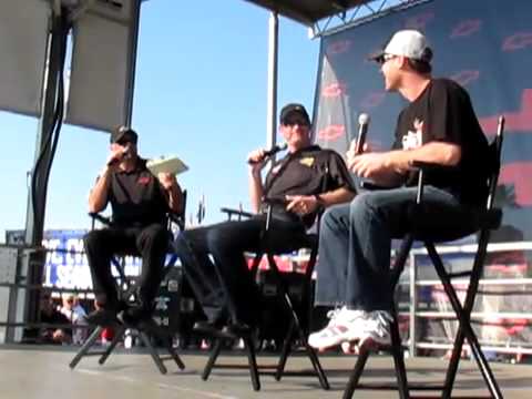 CLINT BOWER & KEVIN HARVICK Interviewed by Johnny D. The Motivational Cowboy