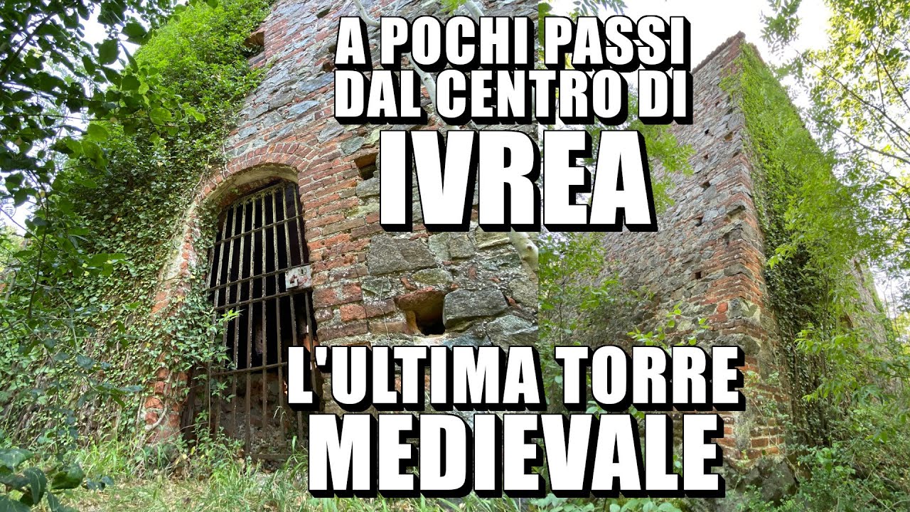 A POCHI PASSI DAL CENTRO DI IVREA HO SCOPERTO LA SUA ULTIMA TORRE MEDIEVALE ANCORA ESISTENTE!