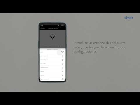 App Simon iO: cómo actualizar credenciales Wi-Fi | Simon 270