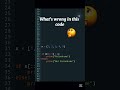 Debug This Python Code! ⚡ #pythontips #correctcoding #coding #python  Can You Solve It?”
