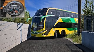 The Truth About Driving Greece's Tightest Roads in ETS2 | Logitech g29 steering wheel #ets2