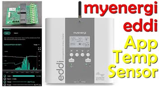 MyEnergi Eddi Temperature Sensor. How does it work in the app?