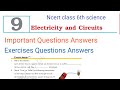 electricity and circuits for class 6 questions and answers| ncert class 6th science
