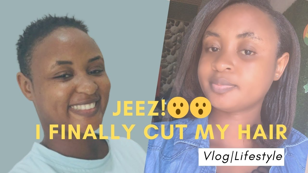JEEZ! 😮😮 I FINALLY CUT MY HAIR!