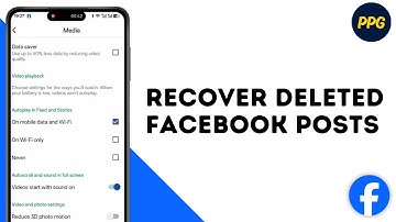 How To Recover Deleted Posts on Facebook ?
