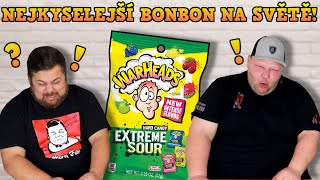 Warheads nejkyselejší bonbon na světě! Tohle bych nikomu nepřál.