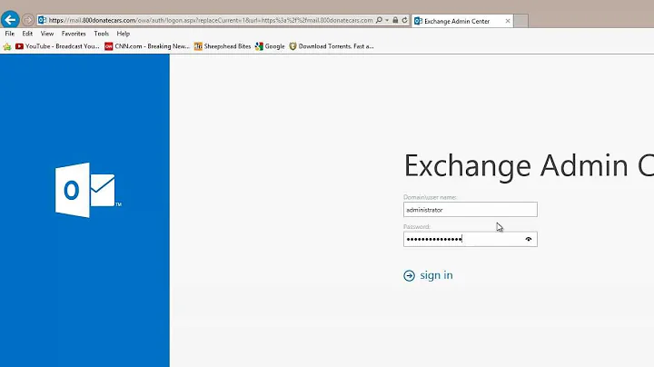 Tutorial - Exchange 2013 ECP Administration Control Panel