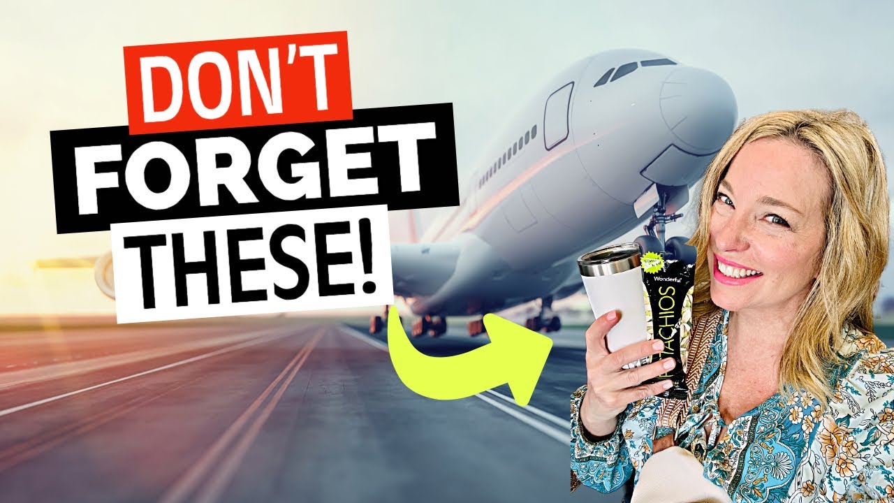 Must-Have Flight Essentials - What To Pack For a Flight (NEVER fly without these!)