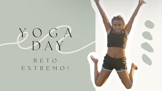 Reto De Yoga - Haciendo Poses En Competencia Mi Hermana -Feliiokk