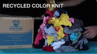 Colored Knit Bulk Cleaning Rags