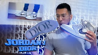 JORDAN 1 DIOR UA ON FEET REVIEW | by Poshkicks.com