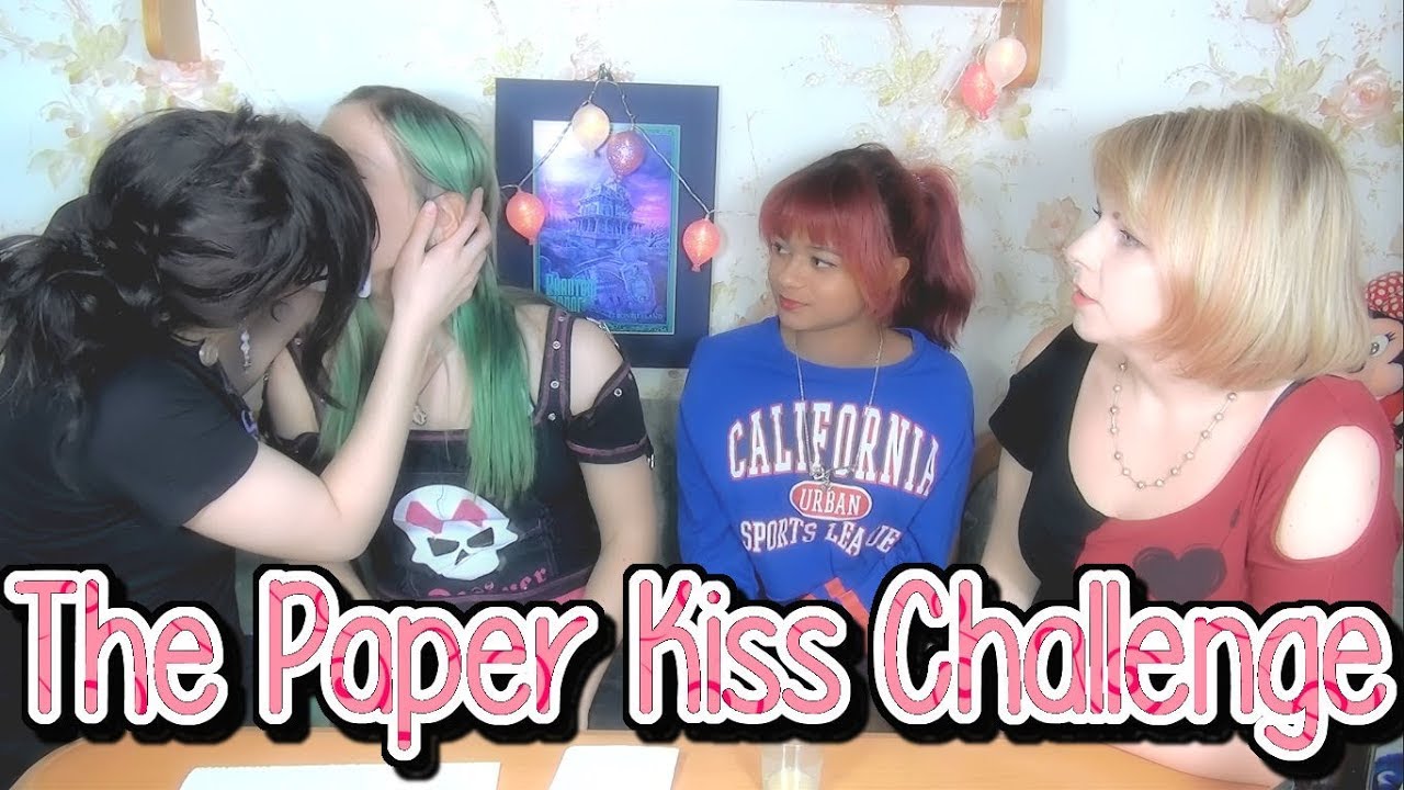 The Paper Kiss Challenge Otome no Timing YouTube