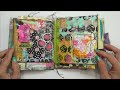 Completed Art Journal - Relaxing Flip-Through