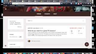 Google Classroom: Return An Assignment