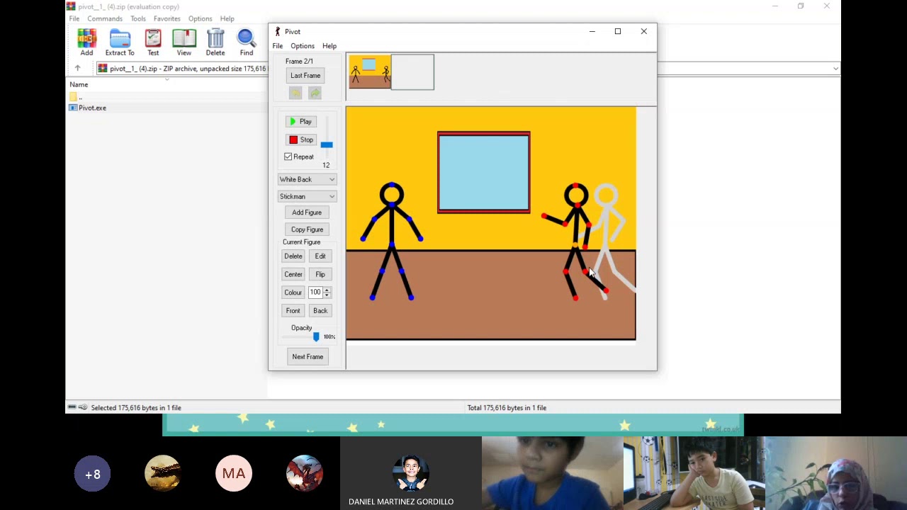 Pivot animator (change background using paint) - YouTube