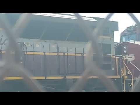 Canadian Pacific 7013 Heritage Unit sitting at the Union Pacific Fresno ...