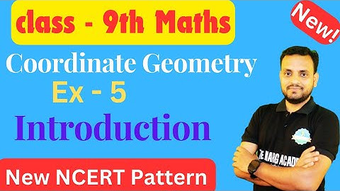 Class 9th  Maths Chapter 5 ( Introduction of Coordinate Geometry ) Ex - 5 New NCERT Solutions CBSE
