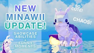 MINAWII UPDATE! Showcase, Abilities, CHAOS! ✨ | Creatures of Sonaria