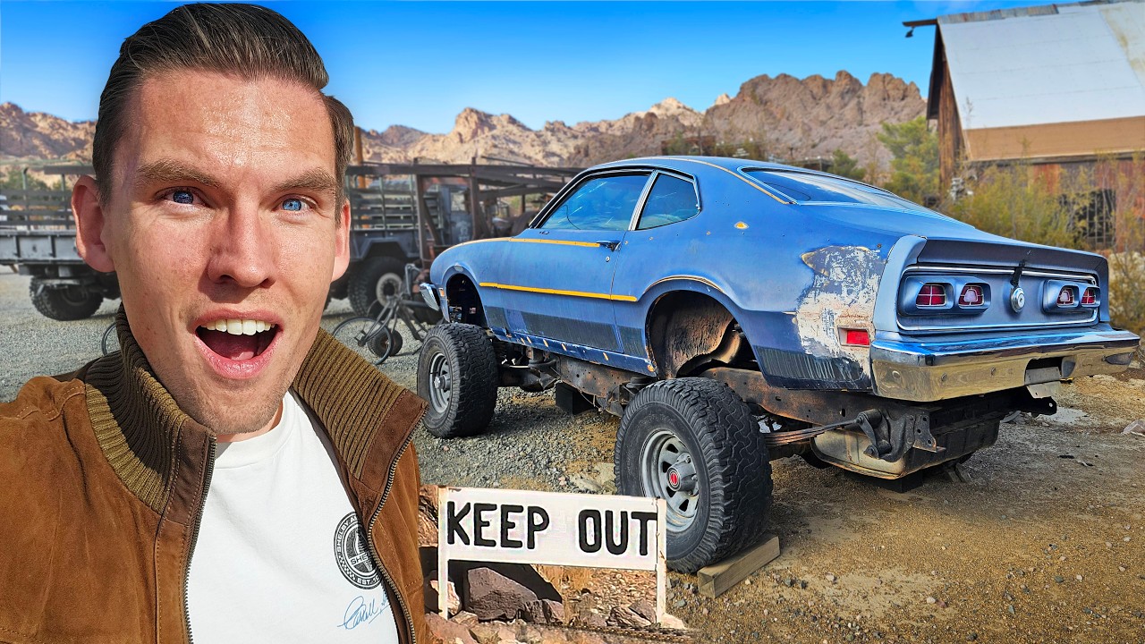 Exploring The FORGOTTEN Abandoned Cars DUMPED in the Desert!