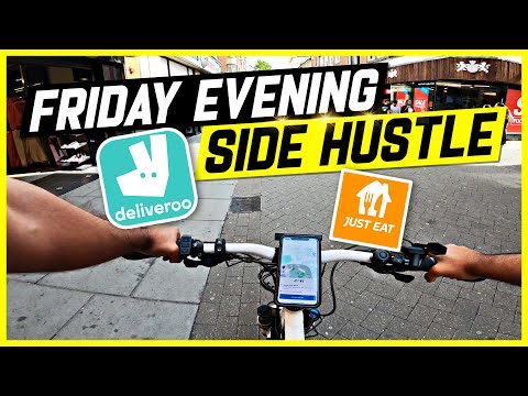 Earning DOUBLE the Minimum Wage on Deliveroo & Just Eat