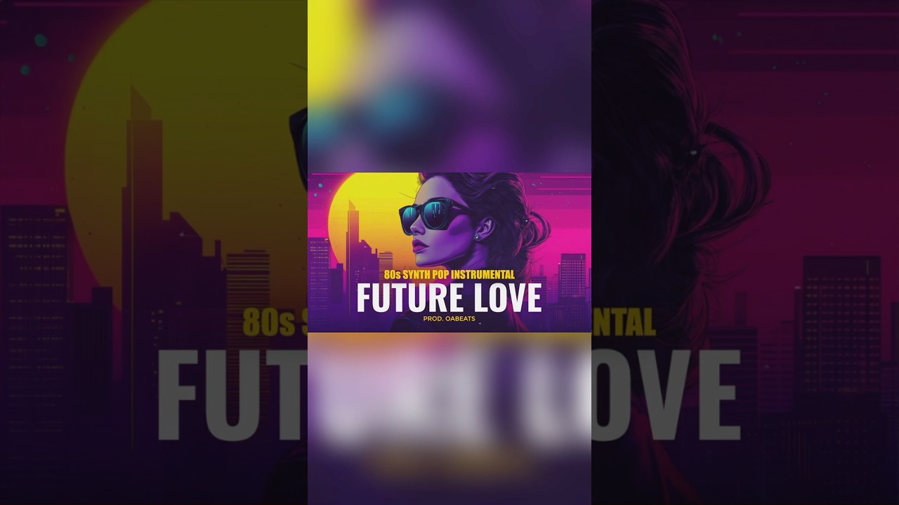 FUTURE LOVE – 80s Pop Type Beat 2025 | Retro Disco Instrumental 