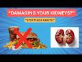 10 Habits That Damage Your Kidneys (Stop Before It’s Too Late!)