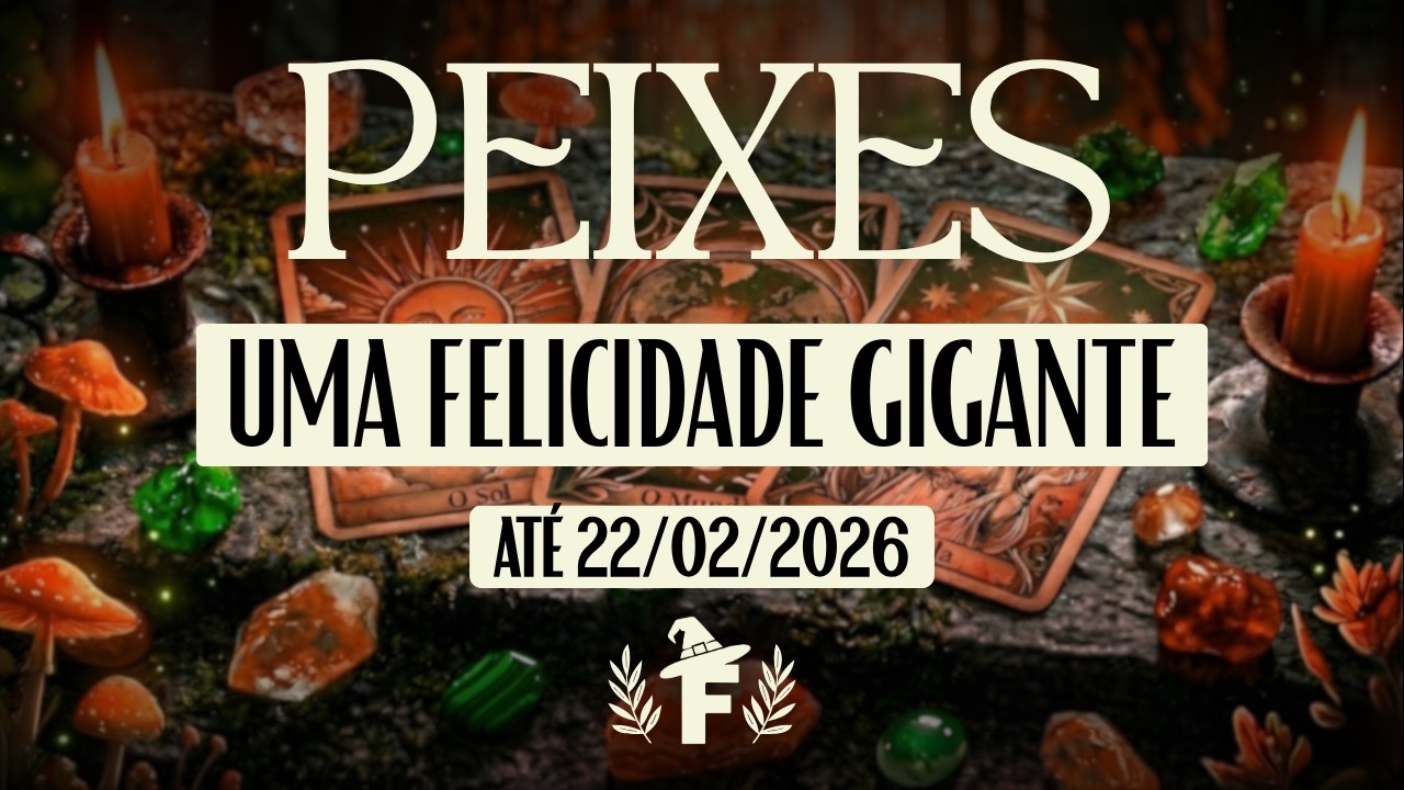 PEIXES ♓︎ | INVERTIDA TOTAL!! | UMA PAZ INACREDITÁVEL CHEGA NO FIM DISSO! ✂️⚖️✨