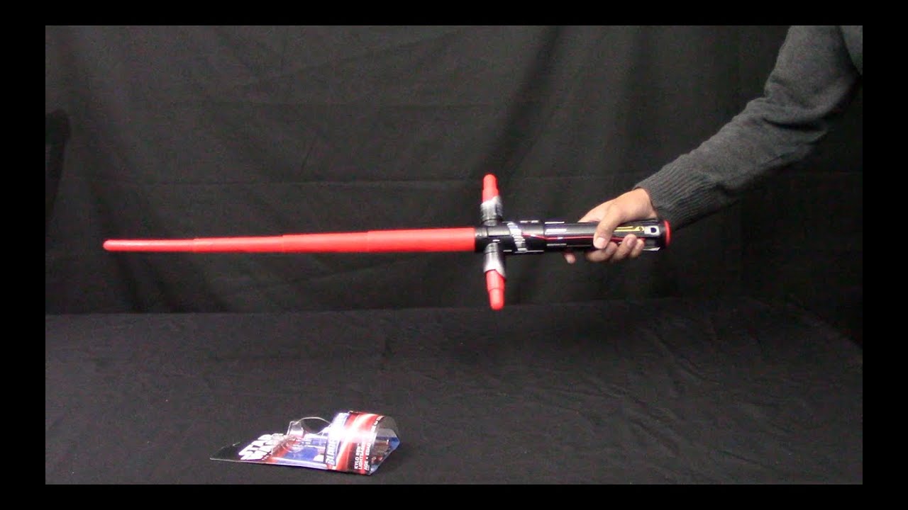 ♦️ Sable de Luz KYLO REN BLADEBUILDERS Basico Star Wars - YouTube
